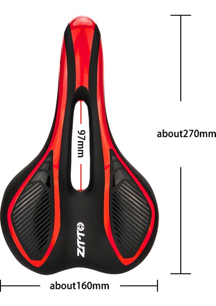 Siyah-Beyaz Tarzı Ztto Rahat Kalın Yastıklı Bisiklet Koltuğu Mtb Hollow Nefes Alabilir Yarış Yumuşak Pu Döngü Geniş Büyük Dağ Yol Bisikleti Koltuğu (Yurt Dışından) modelleri