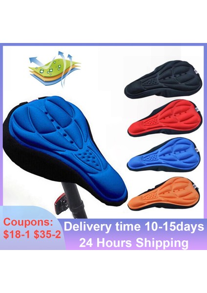 Turuncu Tarzı Bisiklet Koltuk Ped Astarı Nefes Alabilir Bisiklet Koltuk Yastığı Kapak 3D Silikon Sünger Yastık Dağ Bisiklet Koltuk Kılıfı Bisiklet Sele (Yurt Dışından) fiyatları