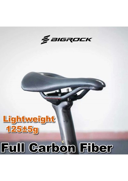 Beyaz 155MM Tarzı Mtb Bigrock Tam Karbon Fiber Koltuk Ultra Hafif Yüksek Performans Açık Koltuk Superflow Mtb Yol Yarışı Bisiklet Koltuğu 125G (Yurt Dışından) fiyatları