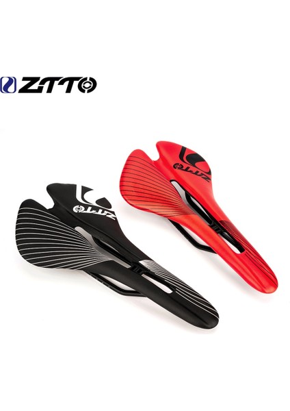 Kırmızı Stil Ztto Süper Hafif Yastıklı Bisiklet Koltuğu Geniş Delikli Yarış Bisikleti Koltuğu Mtb Dağ Yol Bisikleti Işık Karbon Fiber ile Karşılaştırma (Yurt Dışından) fiyatları