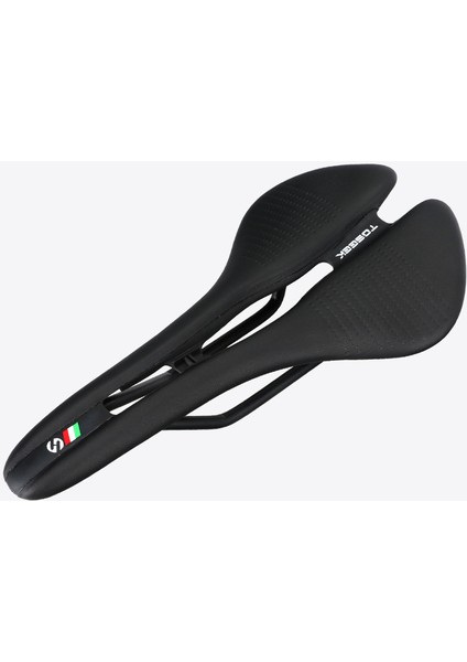 Siyah Stil Toseek Mtb Bisiklet Koltuğu Yol Dağ Bisikleti Ultrahafif Yarış Bisikleti Bisiklet Hohl Ergonomik Koltuk (Yurt Dışından)