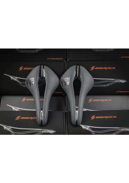 Beyaz 143MM Tarzı Mtb Bigrock Tam Karbon Fiber Koltuk Ultra Hafif Yüksek Performans Açık Koltuk Superflow Mtb Yol Yarışı Bisiklet Koltuğu 125G (Yurt Dışından) fırsatları