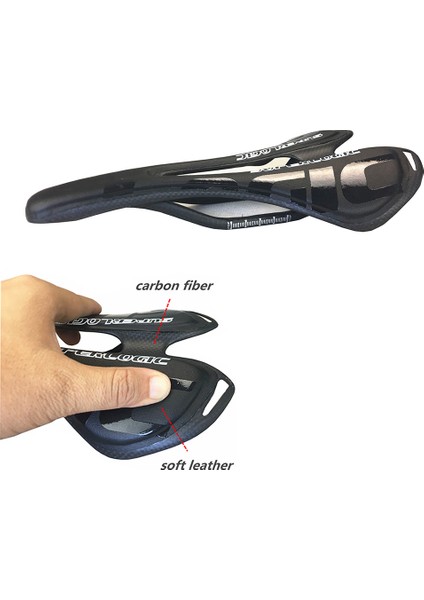Logo Yok Beyaz Stil Karbon Fiber Bisiklet Sele Mtb Yol Bisiklet Sele Deri Minder Karbon Sele Mtb Karbon Bisiklet Parçaları 7*9mm Bisiklet Parçaları (Yurt Dışından) modelleri