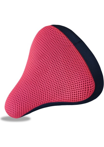 Kırmızı Stil Bisiklet Koltuğu 3D Yumuşak Bisiklet Koltuk Kılıfı Silikon Koltuk Pedalı Bisiklet Nefes Alabilir Koltuk Rahat Bisiklet Bisiklet (Yurt Dışından)