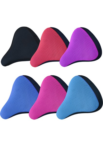 Kırmızı Stil Bisiklet Koltuğu 3D Yumuşak Bisiklet Koltuk Kılıfı Silikon Koltuk Pedalı Bisiklet Nefes Alabilir Koltuk Rahat Bisiklet Bisiklet (Yurt Dışından) fiyatları