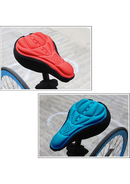 Kırmızı Stil Bisiklet Sele 3D Yumuşak Koltuk Kapağı Jel Silikon Yastık Bisiklet Için Ped Ultra Hafif Sele Ekstra Konfor Ultra Yumuşak Köpük Kapak (Yurt Dışından) modelleri
