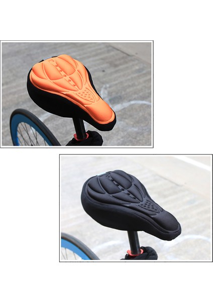 Kırmızı Stil Bisiklet Sele 3D Yumuşak Koltuk Kapağı Jel Silikon Yastık Bisiklet Için Ped Ultra Hafif Sele Ekstra Konfor Ultra Yumuşak Köpük Kapak (Yurt Dışından) fırsatları