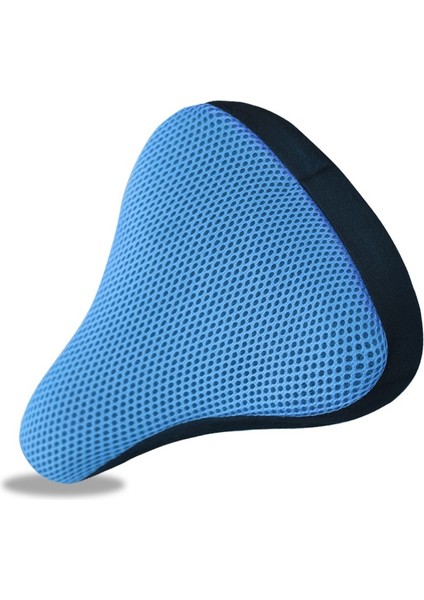 Mavi Stil Bisiklet Koltuğu 3D Yumuşak Bisiklet Koltuk Kılıfı Silikon Koltuk Pedalı Bisiklet Nefes Alabilir Koltuk Rahat Bisiklet Bisiklet (Yurt Dışından)