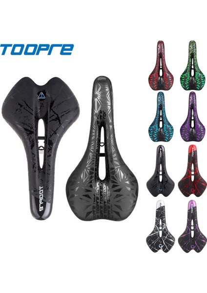 A-Kırmızı Tarzı Toopre Bisiklet Koltuğu Mtb Dağ Yol Bisikleti Koltuğu Pu Deri Jel Dolgulu Bisiklet Yastığı Konforlu Şok Emici Bisiklet Koltuğu (Yurt Dışından) modelleri