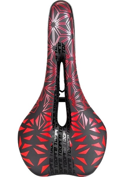 A-Kırmızı Tarzı Toopre Bisiklet Koltuğu Mtb Dağ Yol Bisikleti Koltuğu Pu Deri Jel Dolgulu Bisiklet Yastığı Konforlu Şok Emici Bisiklet Koltuğu (Yurt Dışından) fırsatları