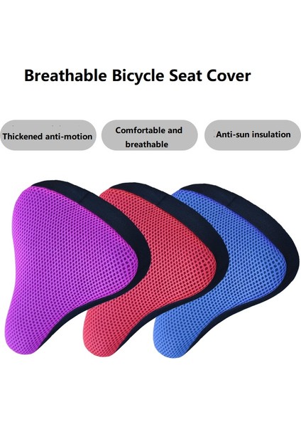 Koyu Mavi Tarzı Bisiklet Koltuğu 3D Yumuşak Bisiklet Koltuk Kılıfı Silikon Koltuk Pedalı Bisiklet Nefes Alabilir Koltuk Rahat Bisiklet Bisiklet (Yurt Dışından) modelleri
