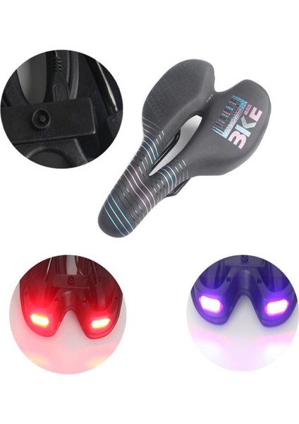 Hafif Stile Sahip 911T Yeni Bisiklet Koltuğu Dağ Bisikleti Silikon Sadul Yol Bisikleti Koltuğu Yastığı Kuyruk Işık Binme Ekipmanları Bisiklet Koltuğu Bisiklet Koltuğu (Yurt Dışından) fiyatları