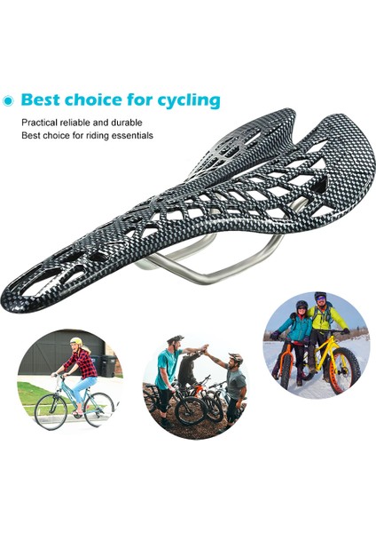 Yeşil Plastik Tarzı Dağ Yolu Koltuk Sele Karbon Fiber Yarış Bisikleti Binme Hollow Saddle Koltuklar Bisiklet Bisiklet Parçaları Mtb Bisiklet Ekipmanları (Yurt Dışından) fiyatları