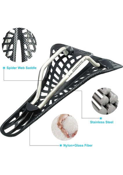 Yeşil Plastik Tarzı Dağ Yolu Koltuk Sele Karbon Fiber Yarış Bisikleti Binme Hollow Saddle Koltuklar Bisiklet Bisiklet Parçaları Mtb Bisiklet Ekipmanları (Yurt Dışından) fırsatları