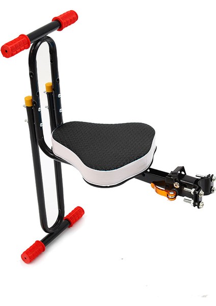 Kulp Padel Siyah Stili Elektrikli Scooter Ön Çocuk Koltuğu Bisiklet Bebek Sele Katlanabilir Evrensel Güvenli Sandalye Kaykay Escooter Aksesuarları (Yurt Dışından)