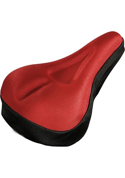 01 Kırmızı Tarzı 3D Yumuşak Kalın Bisiklet Koltuk Nefes Alabilen Bisiklet Sele Kılıfı Rahat Köpük Koltuk Dağ Bisikleti Bisiklet Pedalı Yastık Kılıfı (Yurt Dışından)