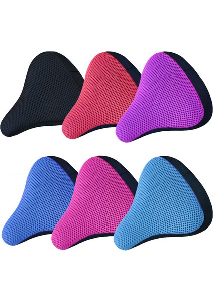 Mor Tarzı Bisiklet Sele 3D Yumuşak Bisiklet Koltuk Kılıfı Silikon Koltuk Yastık Bisiklet Nefes Alabilen Sadelik Rahat Bisiklet Bisiklet (Yurt Dışından) indirimleri