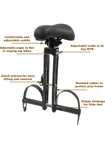 Pedal Direği Stili Ön Montaj Çocuk Dağ Bisikleti Koltuk Parçaları - Hızlı Salma Pedallar Kayış Dişli Çubuk Kavrama Sele Direksiyon Desteği Koltuk Borusu (Yurt Dışından) modelleri