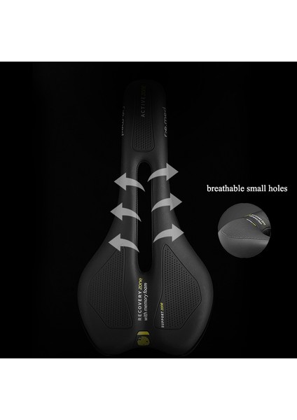 Gündelik Stil Tarzı Selle Royal Rahat Bisiklet Koltuğu Nefes Alabilen Yağmur Geçirmez Pu Top Şok Emici Yarış Mtb Bisiklet Koltuğu Hafıza Süngeri Yumuşak Koltuk Koltuğu (Yurt Dışından) fırsatları
