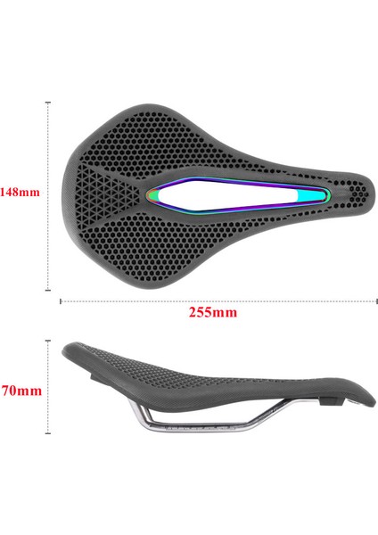 3D Bisiklet Selesi Stili Promend 3D Bisiklet Koltuğu Reçineleri Petek Desenli 3D Baskılı Bisiklet Koltuğu Süper Yumuşak Yastık Dağ Bisikleti Hohl Saddle Bisiklet Parçaları (Yurt Dışından) fiyatları