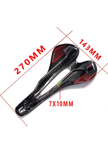 Sarı Stil Ünlü Tam Karbon Fiber Yol Dağ Bisikleti Sele Karbon Fiber Sele Çanta Kolu Çatal Lider Fincan Çerçeve 95G (Yurt Dışından) indirimleri