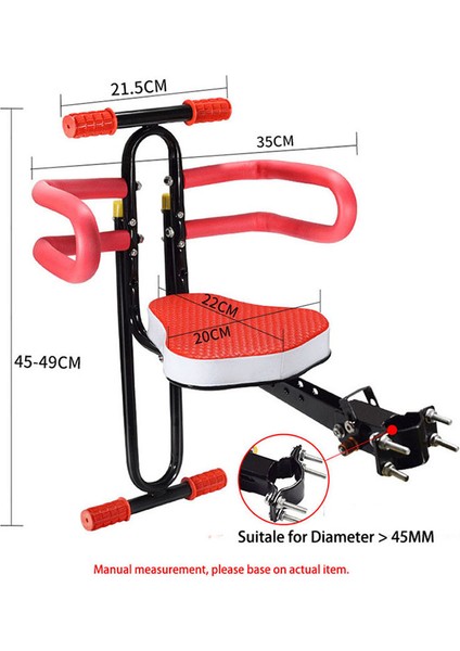 Kulp Padel Blk R Stili Elektrikli Scooter Ön Çocuk Koltuğu Bisiklet Bebek Sele Katlanabilir Evrensel Güvenli Sandalye Kaykay Escooter Aksesuarları (Yurt Dışından) fırsatları