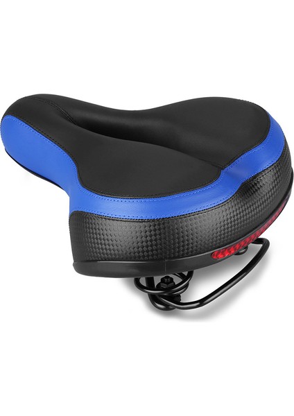 Mavi Stil Hollow Bike Bisiklet Bisiklet Bisikletçilik Büyük Bum Sele Erkek Kadın Yol Mtb Bisiklet Geniş Yumuşak Ped Şok Yastığı Bisiklet Koltuk Aksesuarları (Yurt Dışından)