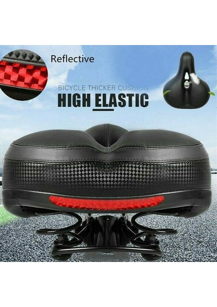 Mavi Stil Hollow Bike Bisiklet Bisiklet Bisikletçilik Büyük Bum Sele Erkek Kadın Yol Mtb Bisiklet Geniş Yumuşak Ped Şok Yastığı Bisiklet Koltuk Aksesuarları (Yurt Dışından)