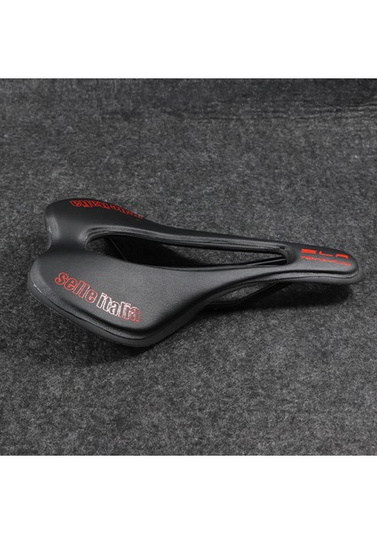Siyah Kırmızı Tarzı Selle Italia Bisiklet Koltuğu Yol Dağ Bisiklet Koltuğu Kadın ve Erkekler Için Hava Geçirgenliği Yarış Ön Yastık Hollow Nefes Alabilirlik Bisiklet Koltuğu (Yurt Dışından) fırsatları