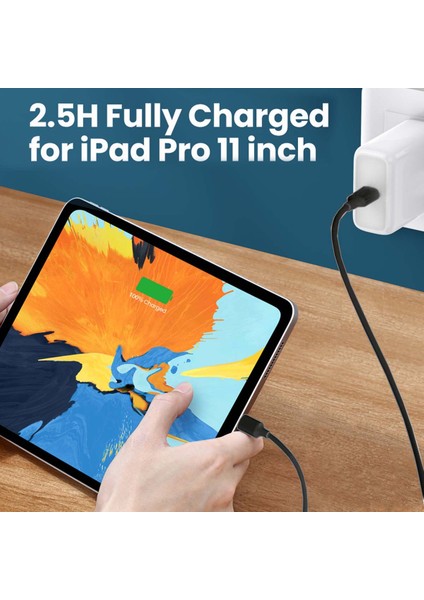 iPhone 15 Serisi için UC-072-BK-2.0M 65W Hızlı Şarj Kablosu Tip-C Erkek-Tip-C Erkek USB 2.0 Veri Kablosu-Siyah (Yurt Dışından)