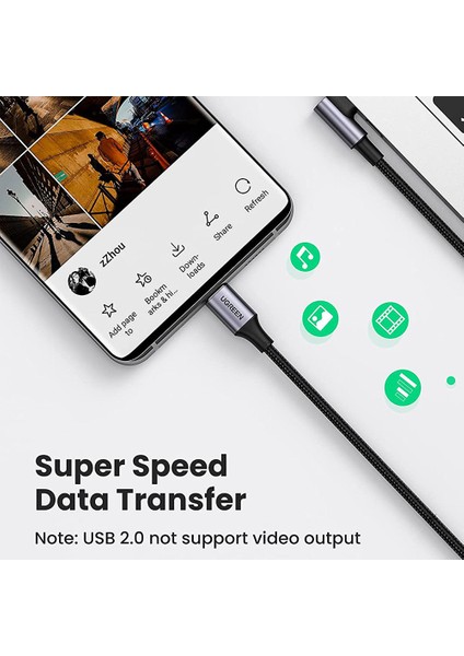 iPhone 15 Serisi için 2 M USB C Kablosu 100 W Pd Hızlı Şarj Kablosu Tip-C Erkek-Tip-C Erkek 90 Derece Dirsek Veri Kablosu (Yurt Dışından)
