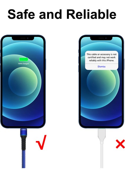 USB 3.0-Yıldırım LED 3A Hızlı Şarj Cihazı Veri Kablosu iPhone için 1m Şarj Kablosu Kablosu-Siyah (Yurt Dışından)