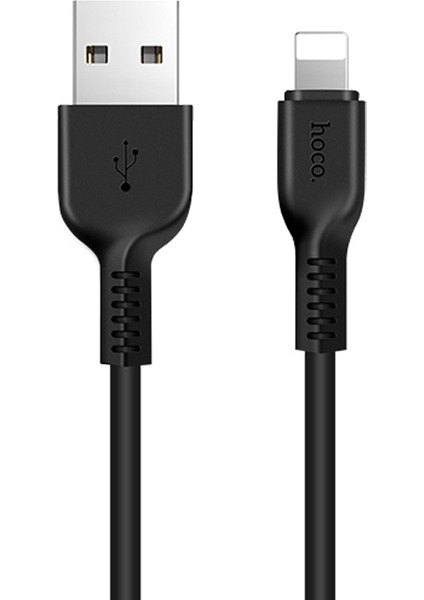 iPhone iPad Ipod Için X20 3 Metre 2A 8 Pimli Lightning USB Şarj ve Senkronizasyon Kablosu-Siyah (Yurt Dışından)