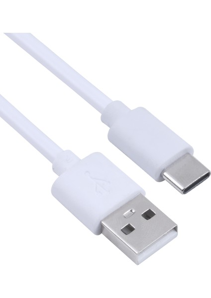 iPhone 15 Serisi için 30CM Tip-C Örgülü Tpe Tel Cep Telefonu Bakır Çekirdekli Şarj Kablosu (Veri Aktarımını Desteklemiyor)-Beyaz (Yurt Dışından) modelleri