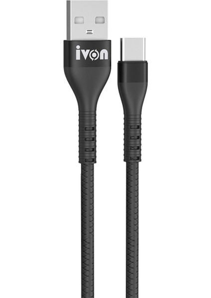 iPhone 15 Serisi için 1,5m Veri Kablosu 2,4A Usb'den Tip-C'ye Esnek Ka Kablo (Yurt Dışından)
