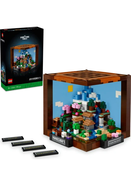 LEGO® Minecraft™ Eşya Yapma Masası 21265 - Yetişkinler Için Koleksiyonluk Yaratıcı Model Yapım Seti (1195 Parça)