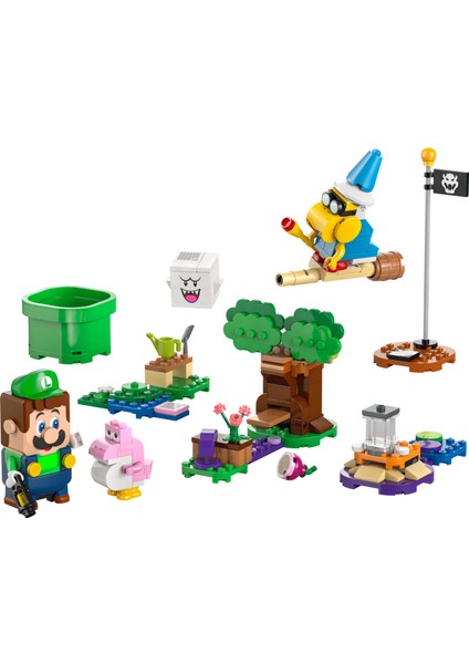 ® Super Mario İnteraktif LEGO® Luigi™ ile Maceralar 71440 - 6 Yaş ve Üzeri Çocuklar İçin Koleksiyonluk Yaratıcı Nintendo® Oyuncak Yapım Seti (210 Parça)