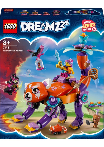 ® DREAMZzz™ Izzie'nin Düş Hayvanları 71481 - 8 Yaş & Üzeri Çocuklar için Yaratıcı Oyuncak Yapım Seti (328 Parça)