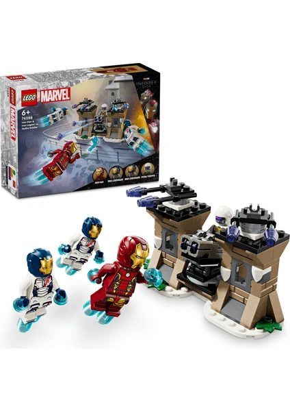 LEGO® Marvel Iron Man ve Iron Ordusu: Hydra Soldier'a Karşı 76288 - 6 Yaş ve Üzeri Süper Kahraman Sevenler Için Yaratıcı Oyuncak Yapım Seti (135 Parça)