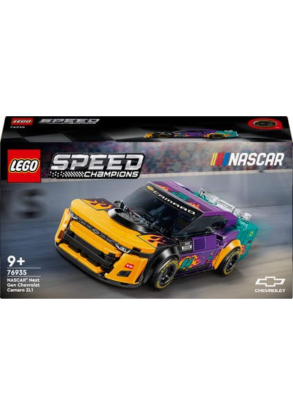 LEGO® Speed Champions Nascar® Next Gen Chevrolet Camaro Zl1 76935 - 9 Yaş ve Üzeri Çocuklar Için Oyuncak Yarış Arabası Yapım Seti (328 Parça)