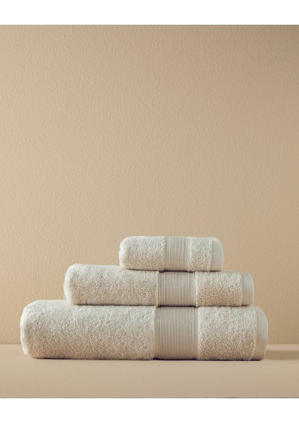 Poffy Soft&Premium Banyo Havlusu Bej