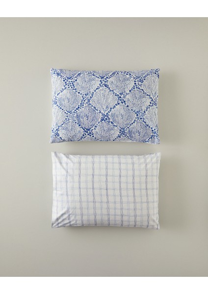 Coastal Treasures 2'li Yastık Kılıfı Mavi fiyatları