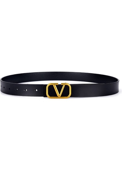 Bayan Hakiki Deri Kemer Pürüzsüz Tokalı Kemer (Yurt Dışından) fiyatları