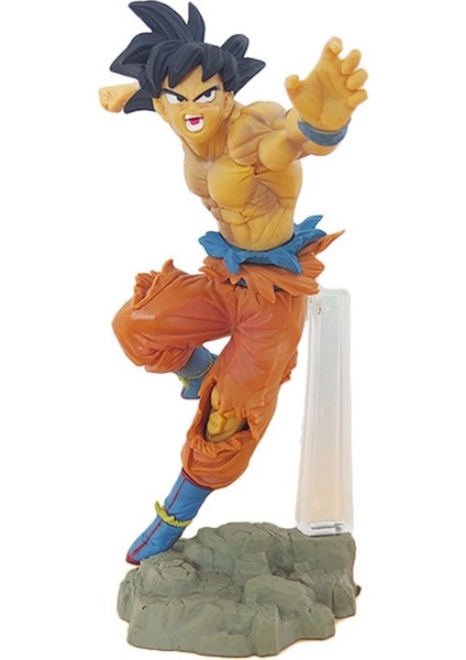 Manga Dragon Ball Sun Wukong Siyah Saç Wukong Savaş Hasarlı Versiyon Şekil Anime Çevresel Modeli Süsleme (Yurt Dışından)