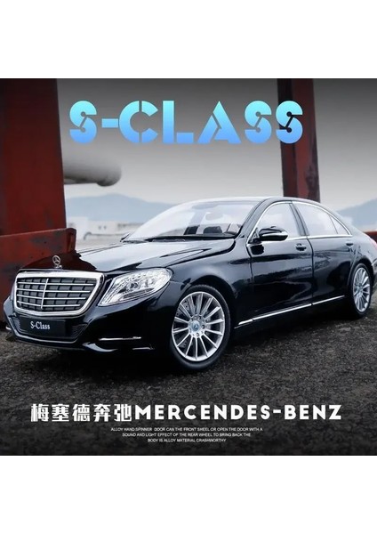 Mercedes S Class Diecast 1/24 Ölçek Büyük Boy Metal Orjinal Lisanslı Araba Kapılar Açılır modelleri