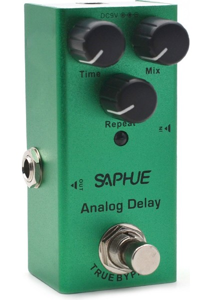 Analog Gecikme Stili Saphue Gitar Efekt Pedalı Tam Metal Kabuk ile Gerçek Kapalı Claorusvintage Fazdigital Gecikmeus Dreamdigital Gecikme (Yurt Dışından)