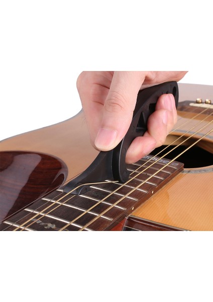 Akustik Gitar Siyah Elektro Gitar Telli Dizici Telli Anında Yenisi Plastik Akortta Kalıcı Kullanışlı (Yurt Dışından)