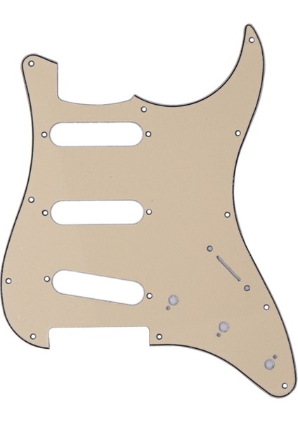 Grea Tarzı Strat Gitar Için Gitar Pickguard Scratch Plate Parçaları Yedek Parça 11 Delikli Değiştirme Parçaları (Yurt Dışından)