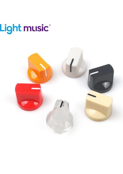 Siyah Stil 6 Adet Çok Renkli Tüy Başlı Gitar Pedalı Düğme Elektrikli Gitar Potansiyometre Düğmeleri Gitar Aksesuarları (Yurt Dışından) fiyatları