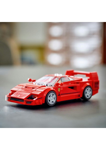 Speed Champions Ferrari F40 Süper Araba 76934 - 9 Yaş ve Üzeri Çocuklar Için Inşa Edilebilen Oyuncak Araç Modeli Yapım Seti (318 Parça)